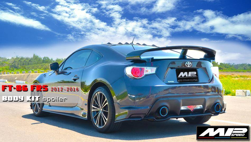 2012-2021 Subaru BRZ GT Spoiler (4PCS)