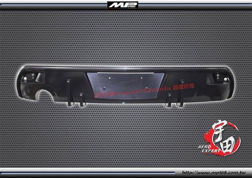 2013-2014 Mazda 3 馬自達 3 4D MP款後飾板-單出 AC紋路