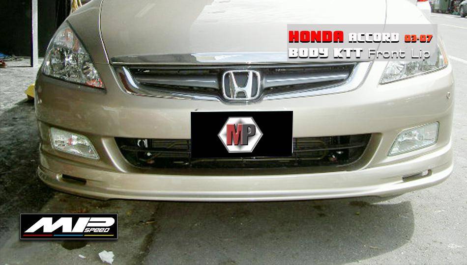 2003-2007 Honda Accord 4Dr MU Style Front Lip
