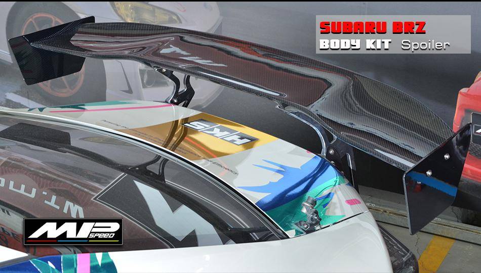 2012-2021 Subaru BRZ 3D Spoiler-L Type Carbon Fiber