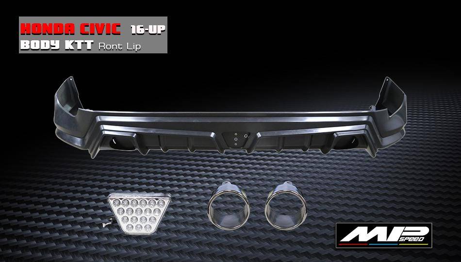 2016-2020 Civic 4D Sport Rear Lip
