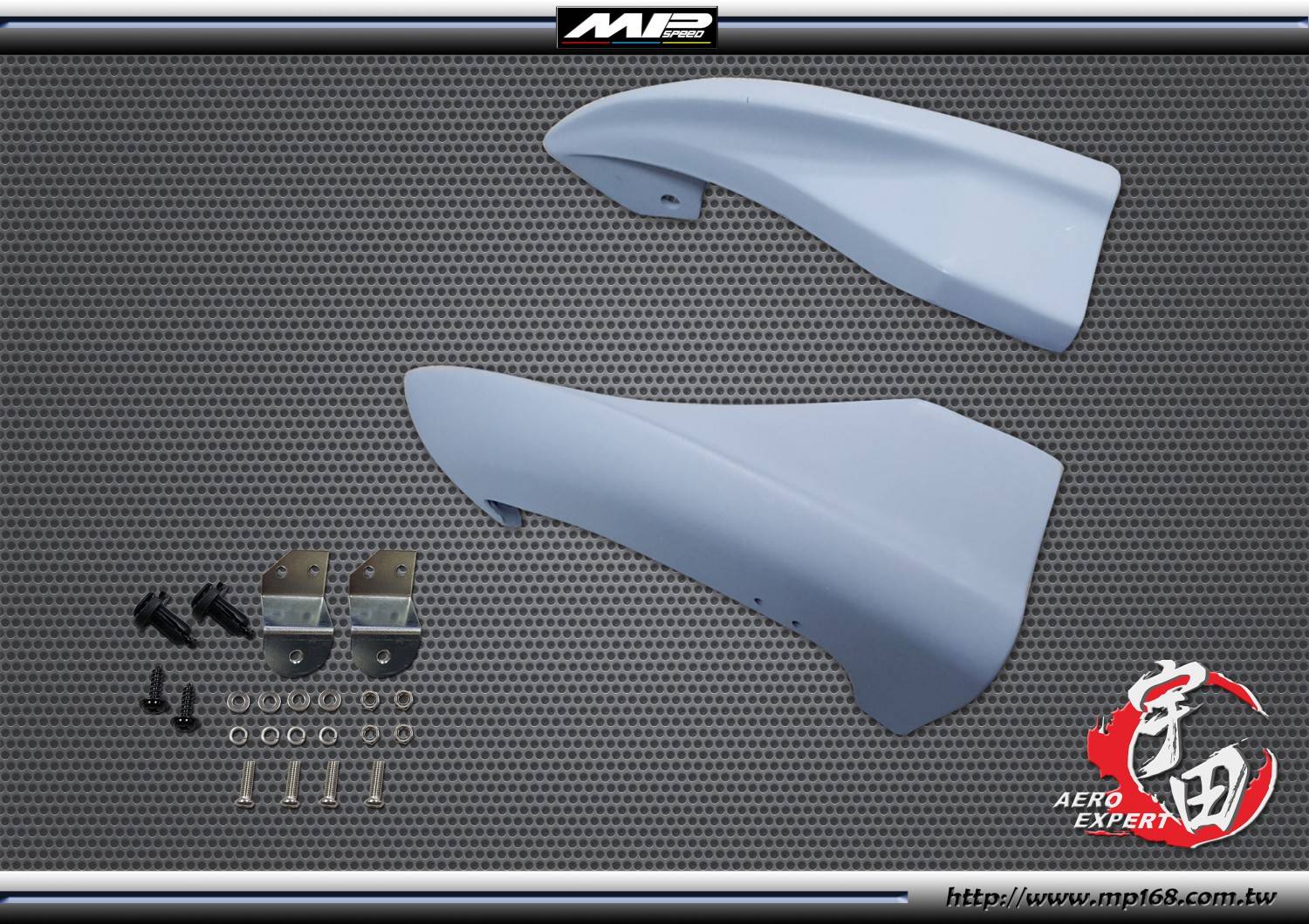 2008-2014  STI/WRX  5D CS款 後下(2PCS)PU