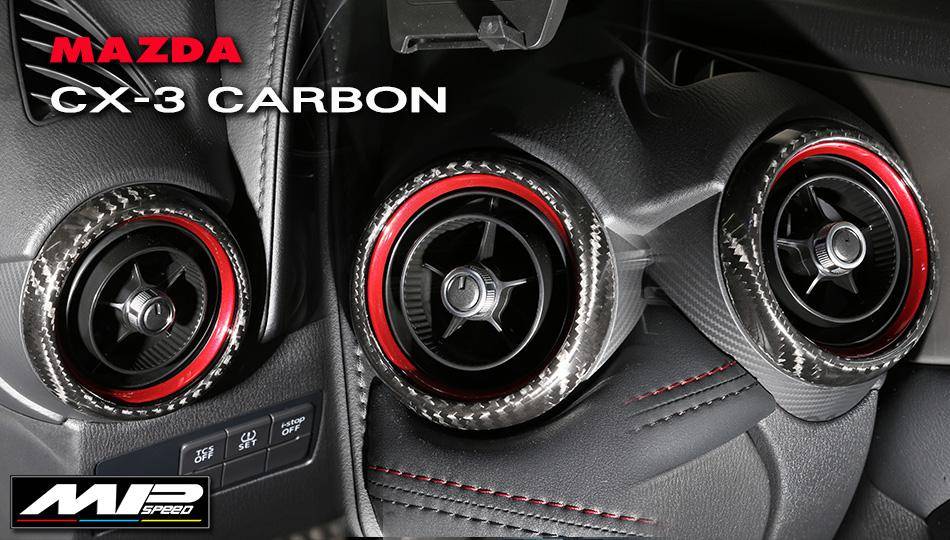 16 Mazda CX3 Air Vent Frame Set (Round)