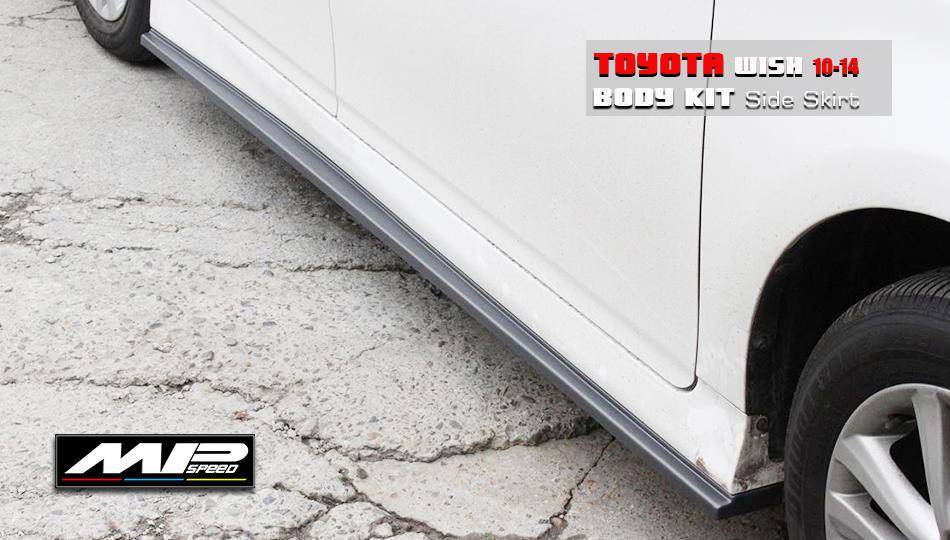 2010-2014 Toyota Wish Side Skirt Spoiler (L+R)