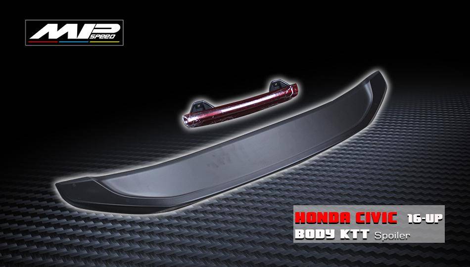 2016-2020 Civic MD Style Spoiler W/LED