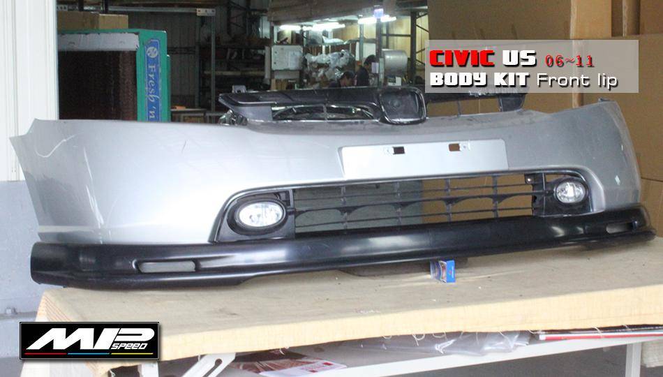 2006-2009  Civic SI 4Dr MU Style Front Lip-US Spec.