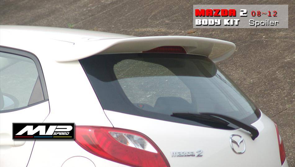 2008-2012 Mazda 2 K Style Spoiler