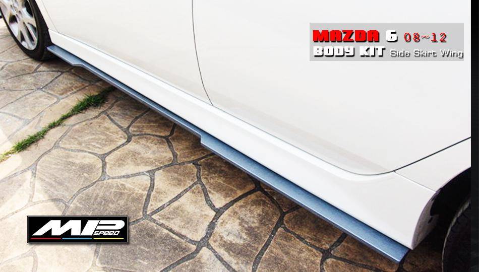 2008-2015 Mazda 6 4/5D MP Style Side Skirt Wing (L+R)