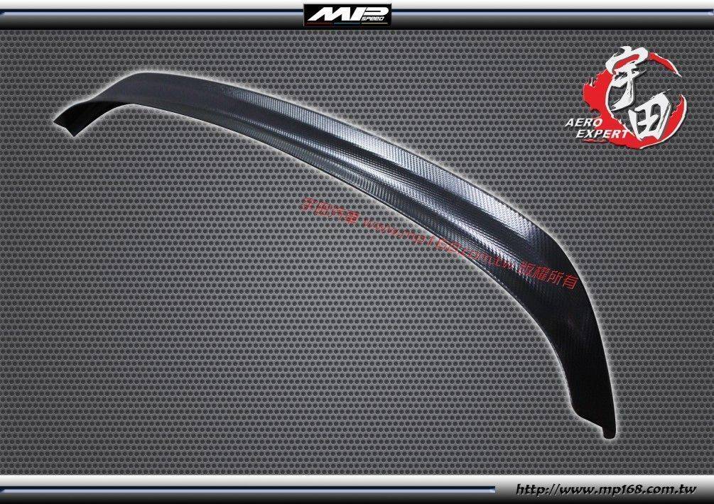 2010-2014 Mazda 3 馬自達 3 5D MP尾翼飾板-AC紋路