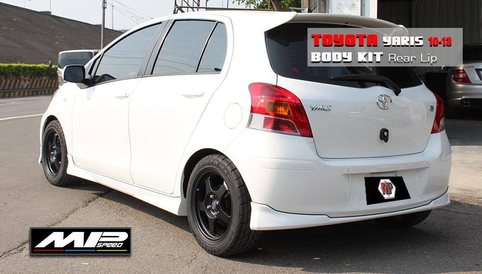 2010-2013 Toyota Yaris OEM Style Rear Lip