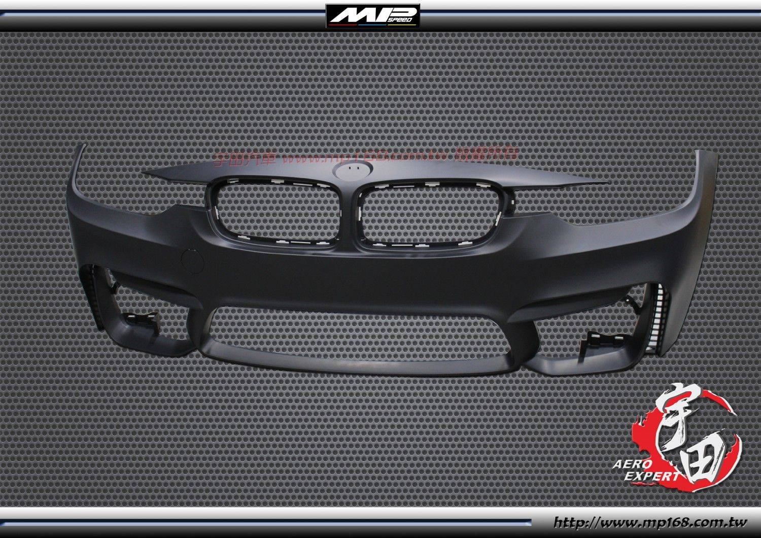 F30 M3款 前保-無霧燈孔/噴/雷