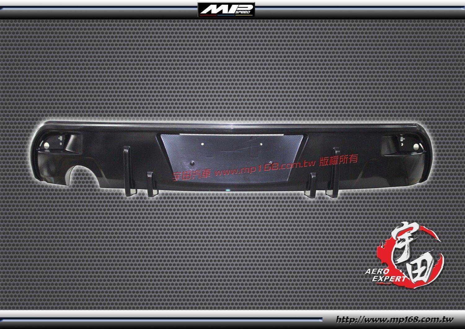 2013-2014 Mazda 3 馬自達 3 5D MP后飾板-單管 AC