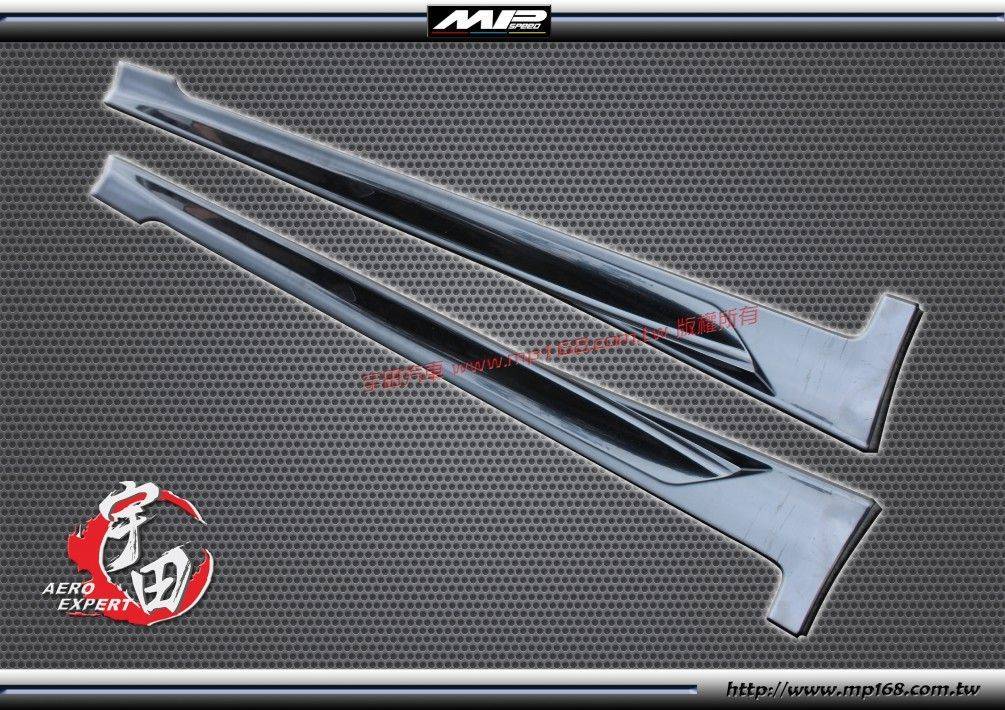 2014-2017 INFINITI Q50側裙組ABS (L+R)