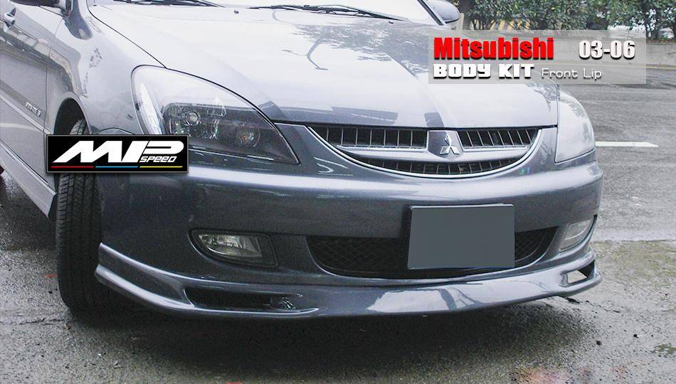 2003-2007 Mitsubishi Lancer/Virage R Style Front Lip-With Hole