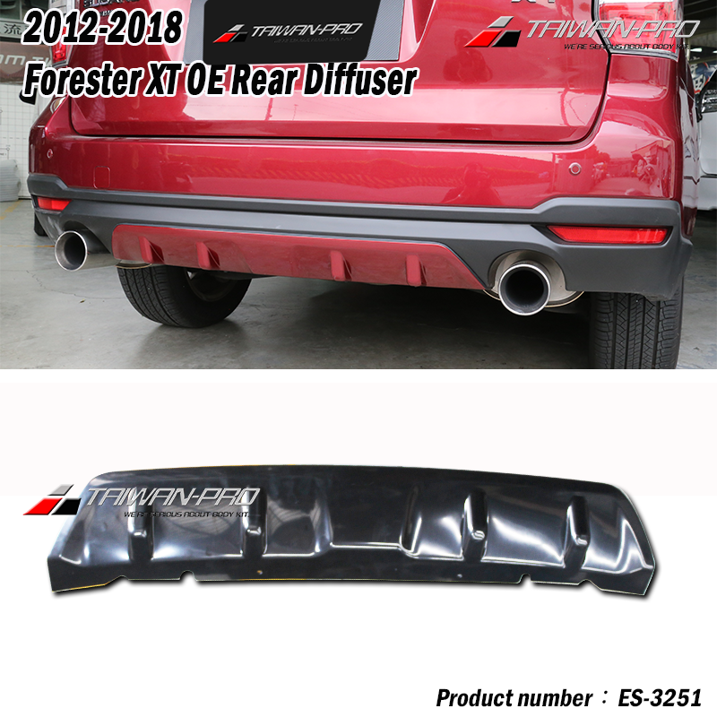2012-2018 Forester XT OE Rear Diffuser