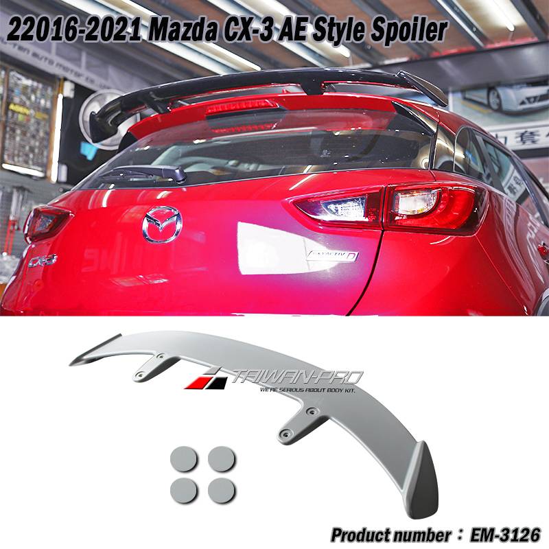 2016-2021 Mazda CX-3 AE Style Spoiler