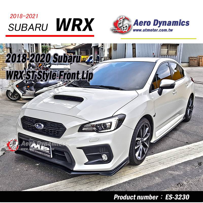 2018-2020 Subaru WRX ST Style Front Lip