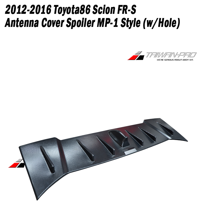 2012-2016 Subaru BRZ Antenna Cover Spoiler MP-1 Style (w/Hole)(Textured)