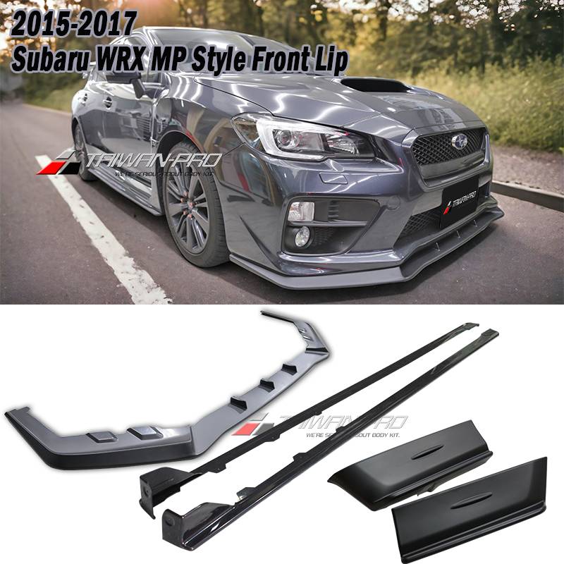 2014-2017 Subaru WRX MP款前下巴+ST側裙+MP後下巴 ABS
