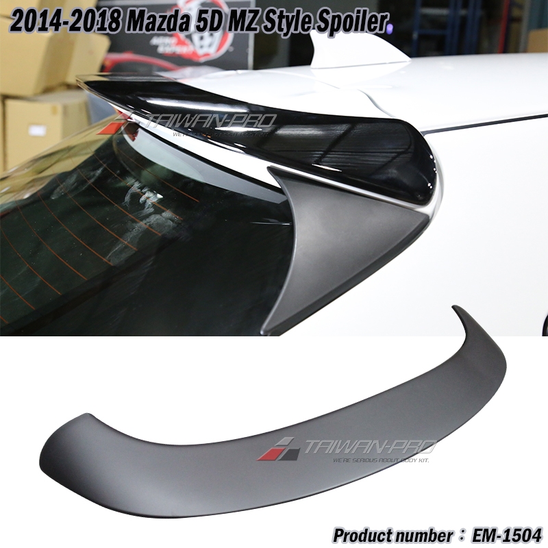 2014-2018 Mazda 5D MZ Style Spoiler