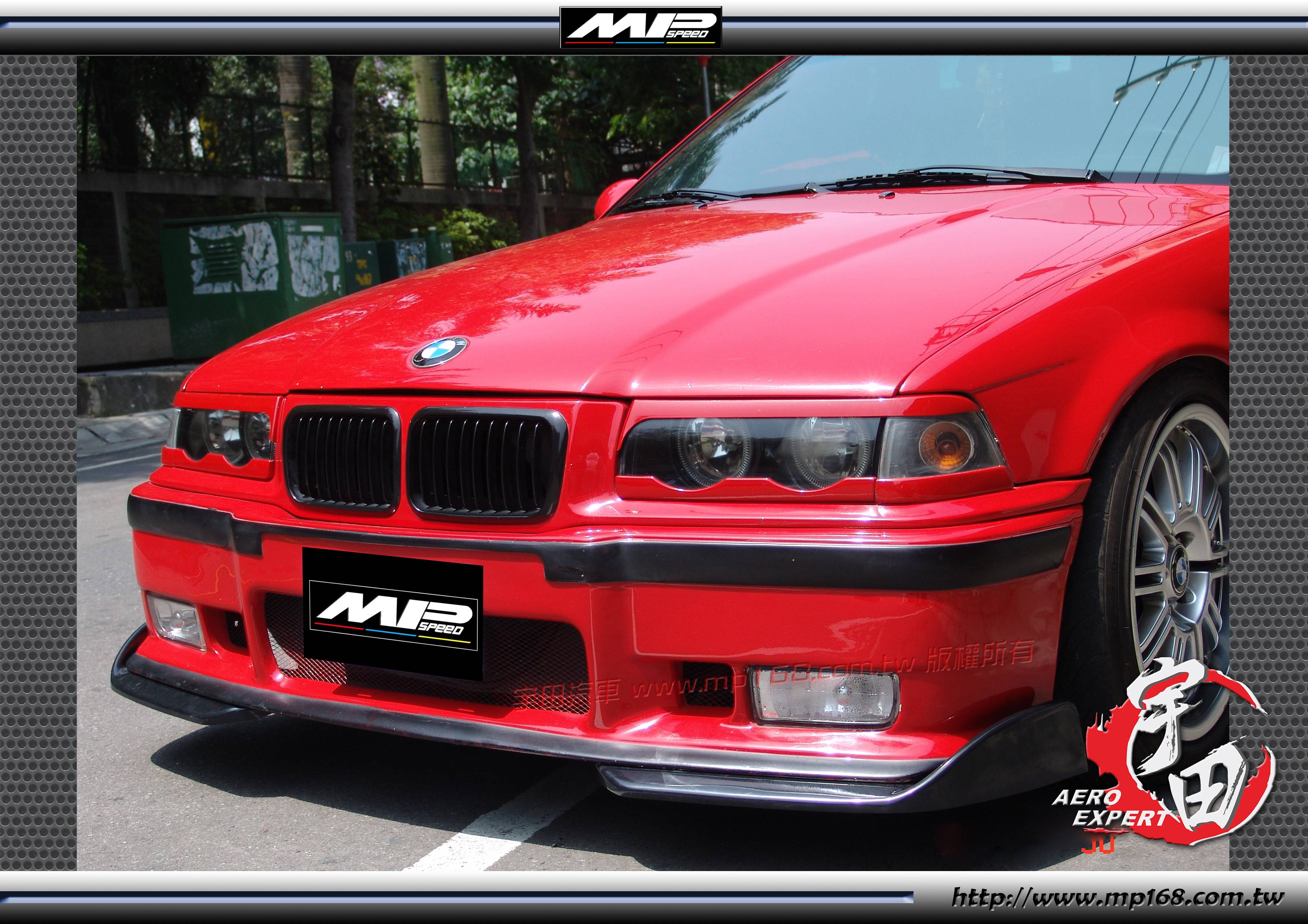 E36 M3 Bumper Lip Spoiler (L+R)