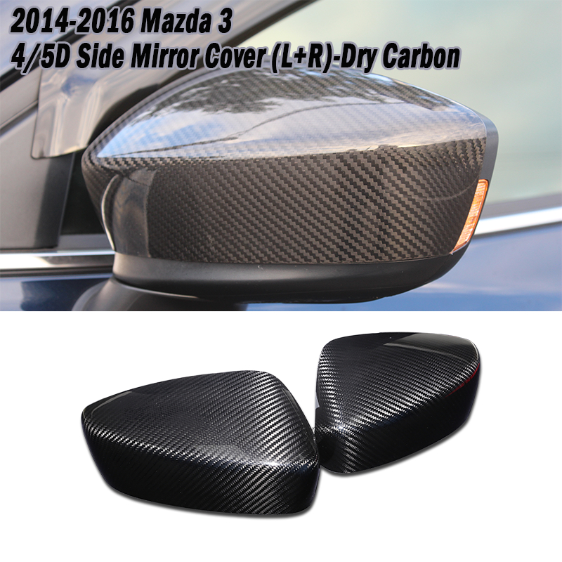 2017-2018 Mazda 3 4/5D Side Mirror Cover (L+R)