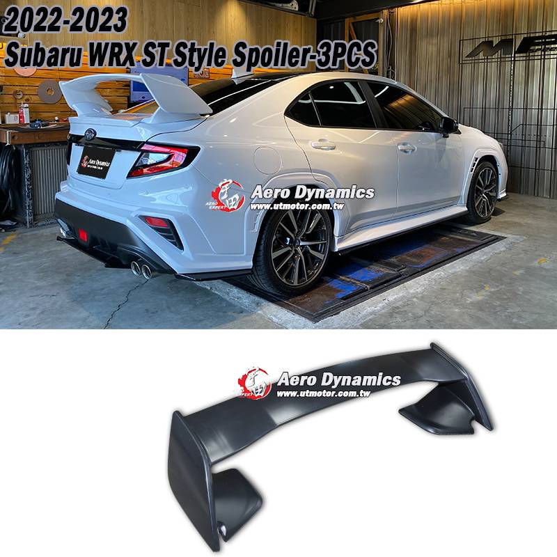 2014-2022 Subaru WRX ST Style Spoiler-3PCS