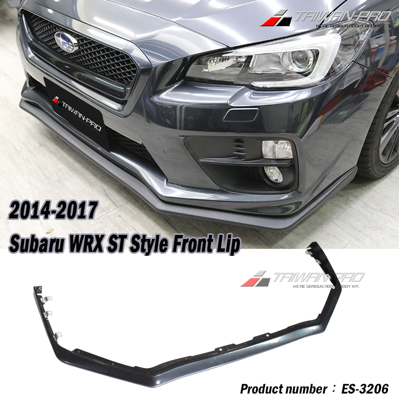 2014-2017 Subaru WRX ST Style Front Lip
