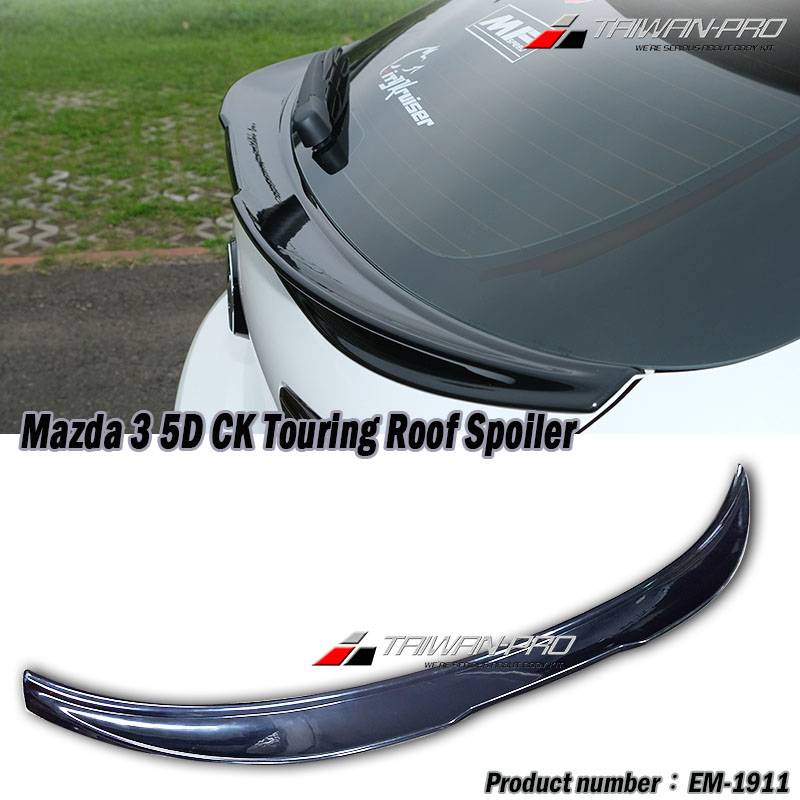 2019-2025 Mazda 3 5D CK Touring Roof Spoiler