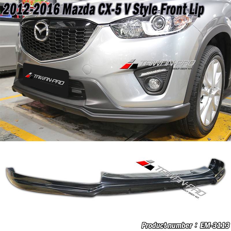2012-2016 Mazda CX-5 V Style Front Lip