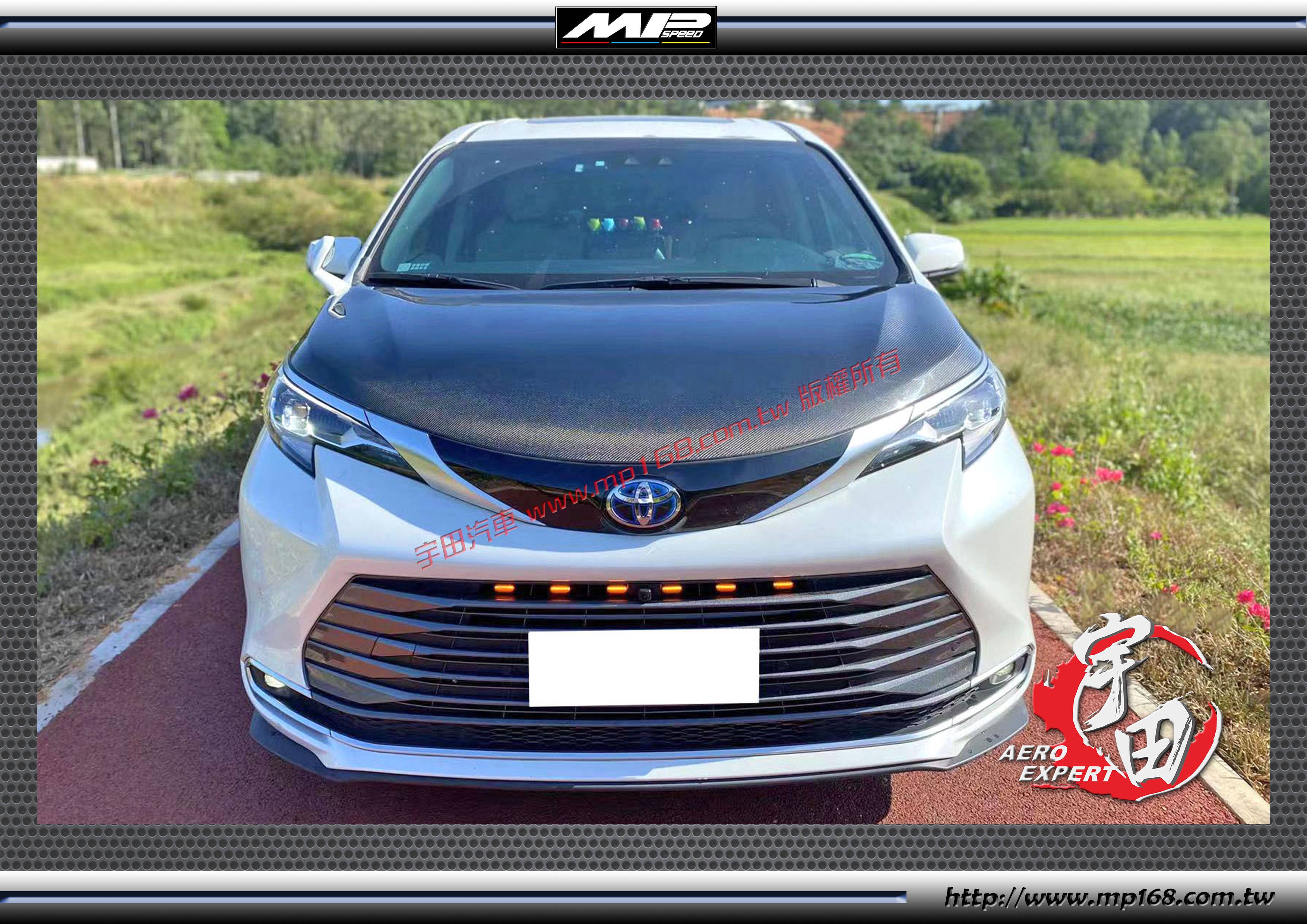 2021 TOYOTA 豐田 SIENNA OE款引擎蓋 碳纖維卡夢 Carbon Fiber