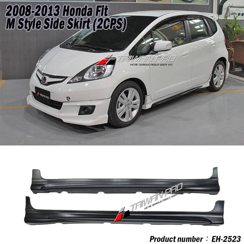 2008-2013 Honda Fit LG/RS MU Style Side Skirt (L+R)