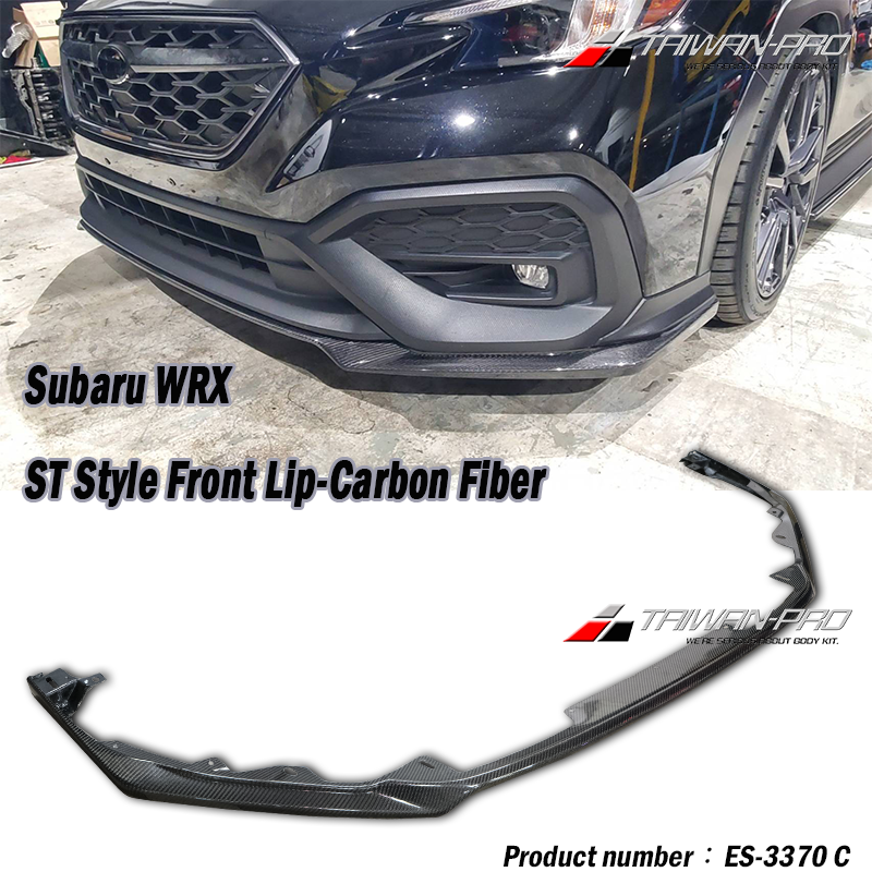 2022 Subaru WRX 4D ST款前下巴定風翼CARBON