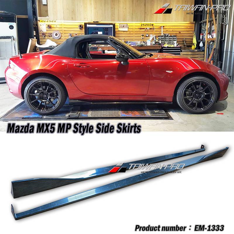 2016-2025 Mazda MX5 MP Style Side Skirts