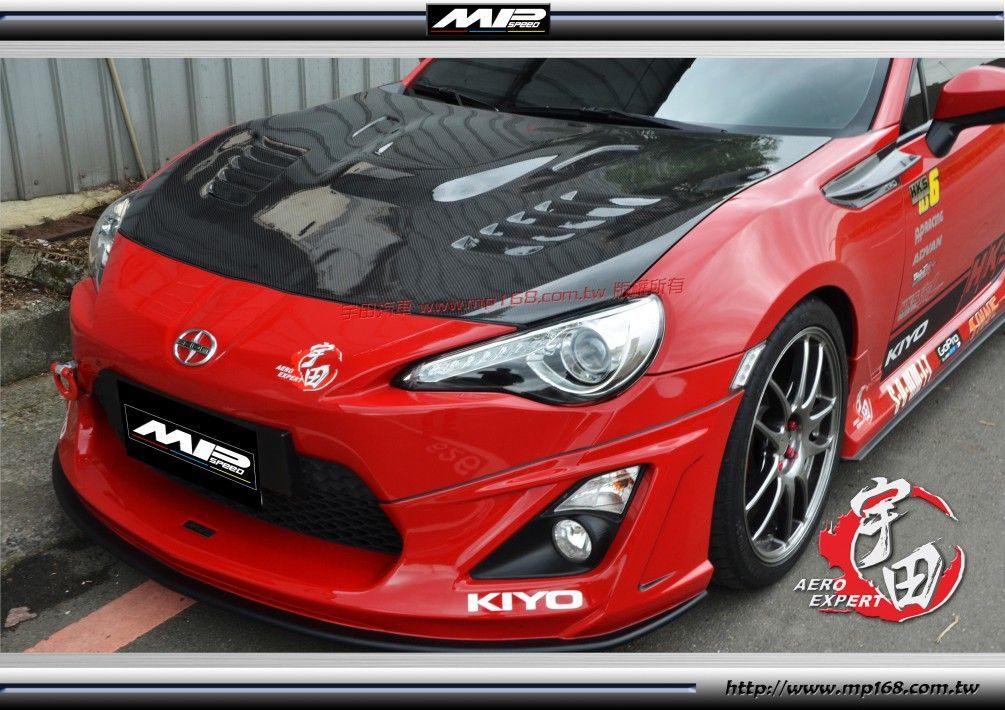 2012-2021 Subaru BRZ MP Style Hood-Carbon Fiber