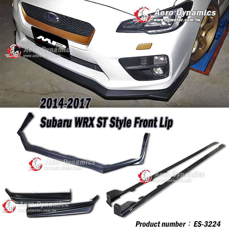 2014-2021 Subaru WRX ST款 前+側+後 ABS
