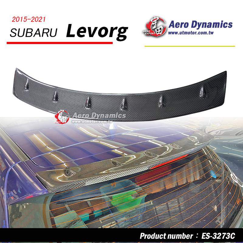 2015-2021 Subaru Levorg ST Style Rear Spoiler-Carbon Fiber