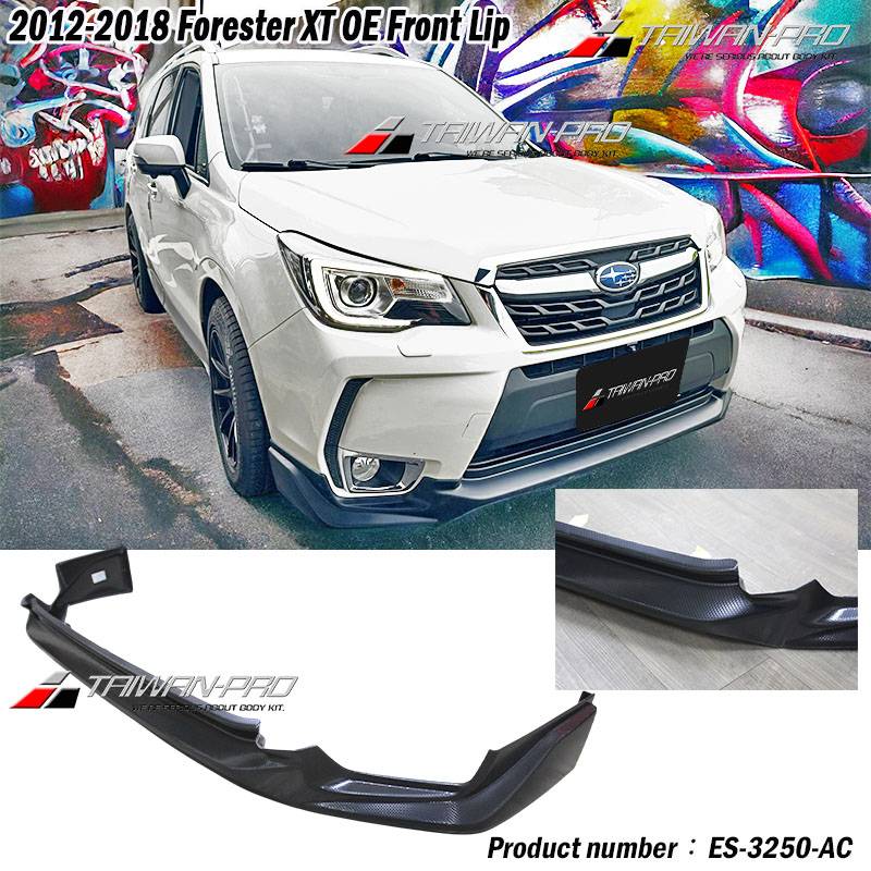 2012-2018 Forester XT OE Front Lip (Textured)