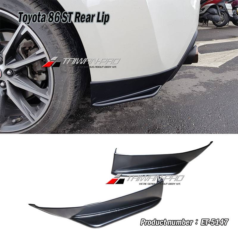 2017-2021 Toyota 86 ST Rear Lip