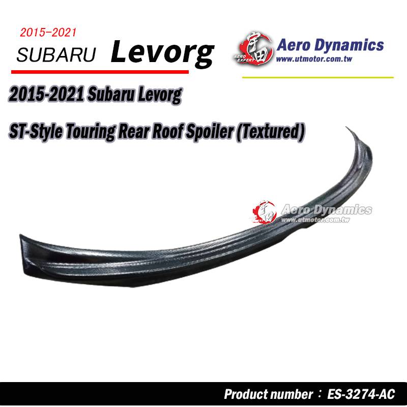 2015-2021 Subaru Levorg ST-Style Touring Rear Roof Spoiler-Textured