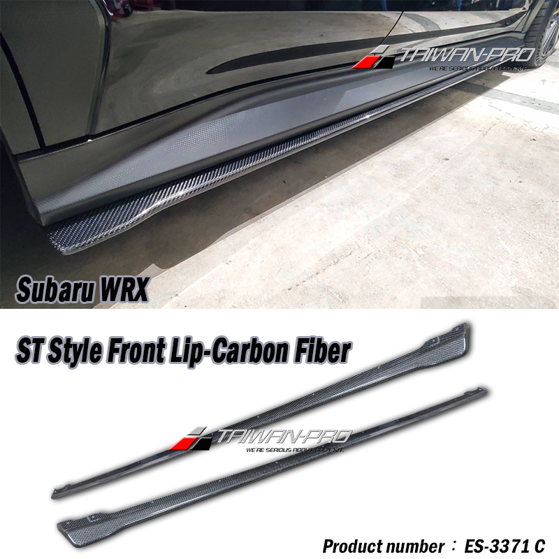 2022 Subaru WRX 4D ST款 側裙CARBON