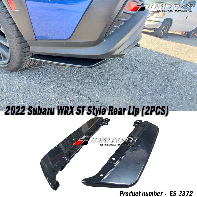 2022-2025 Subaru WRX ST Style Rear Lip (2PCS)