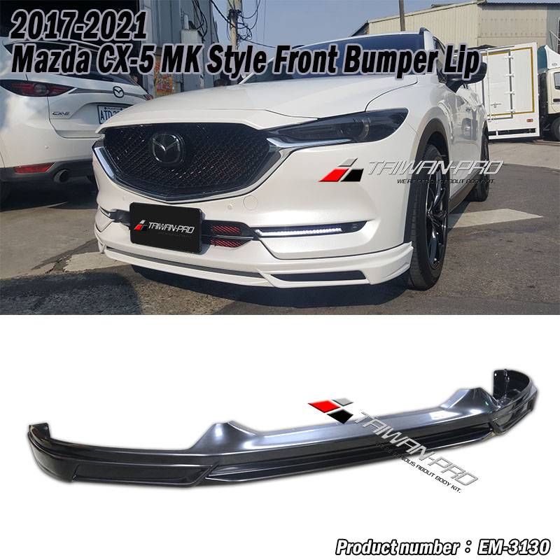 2017-2021 Mazda CX-5 MK Style Front Bumper Lip